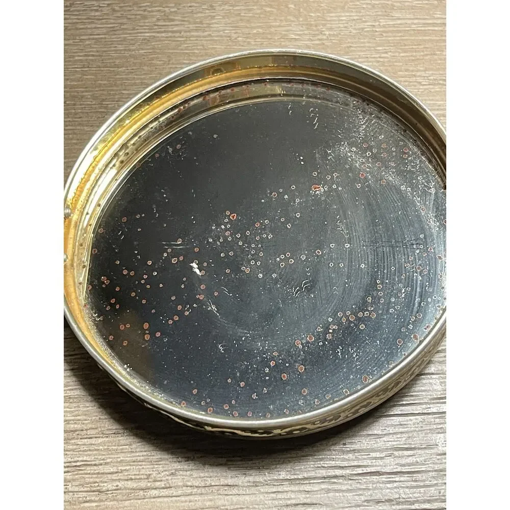 Vintage Compact Mirror Celluloid Foldable Japan
